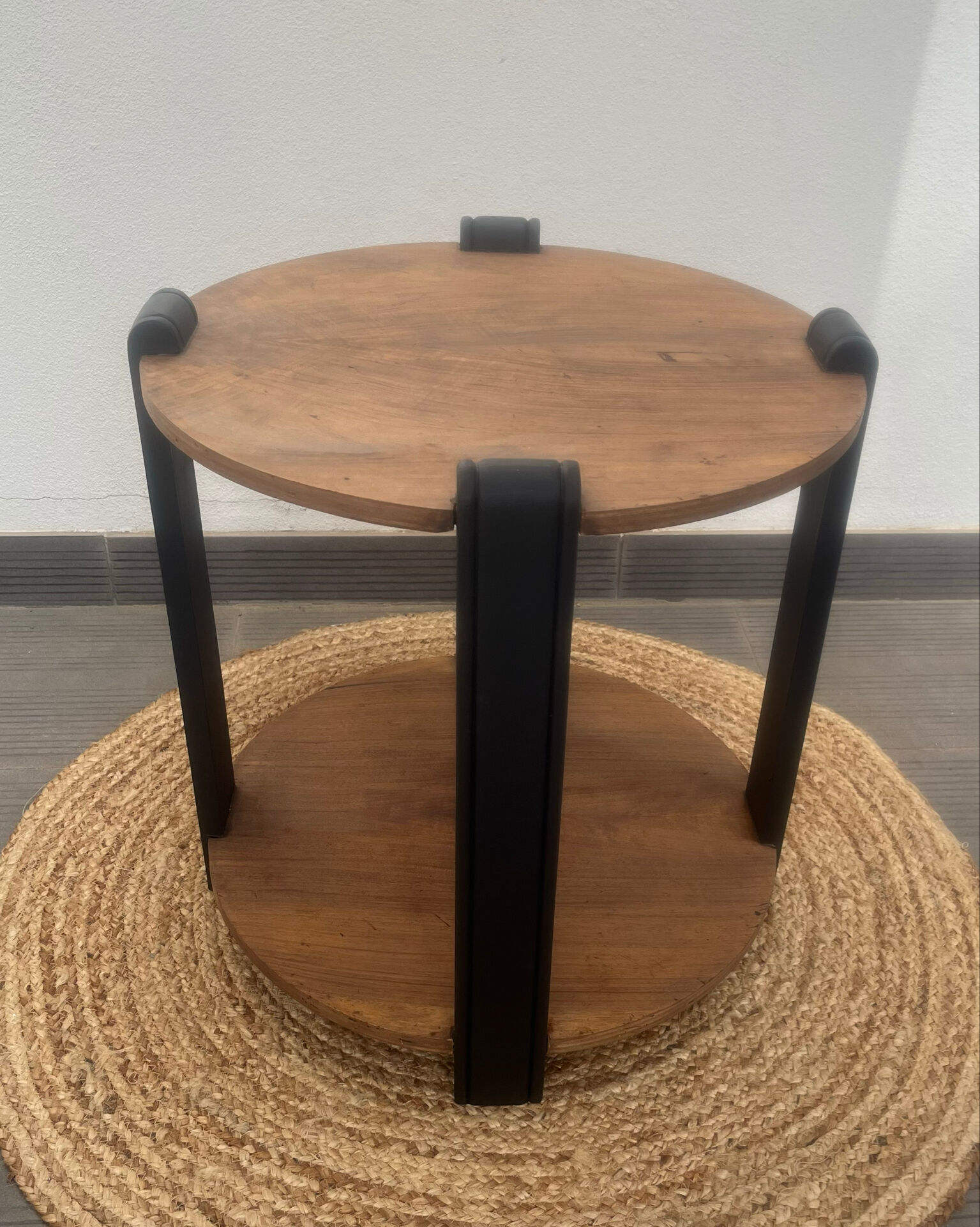 Art Deco wooden side table