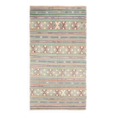 Tapis Kilim vintage en laine 6x11, motif ethnique, 177x332 cm
