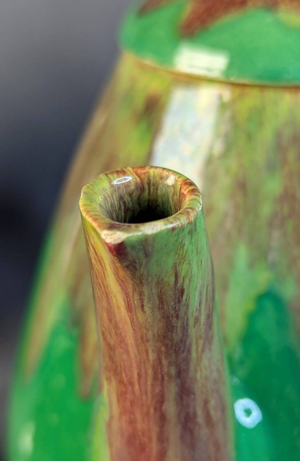 Vintage coffee service 8 pieces Grès de Puisaye circa 1950