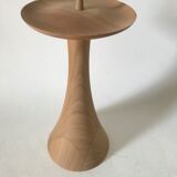 Large candlestick candlestick raw wood candlestick