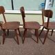 Lot of 6 wooden bistro chairw German