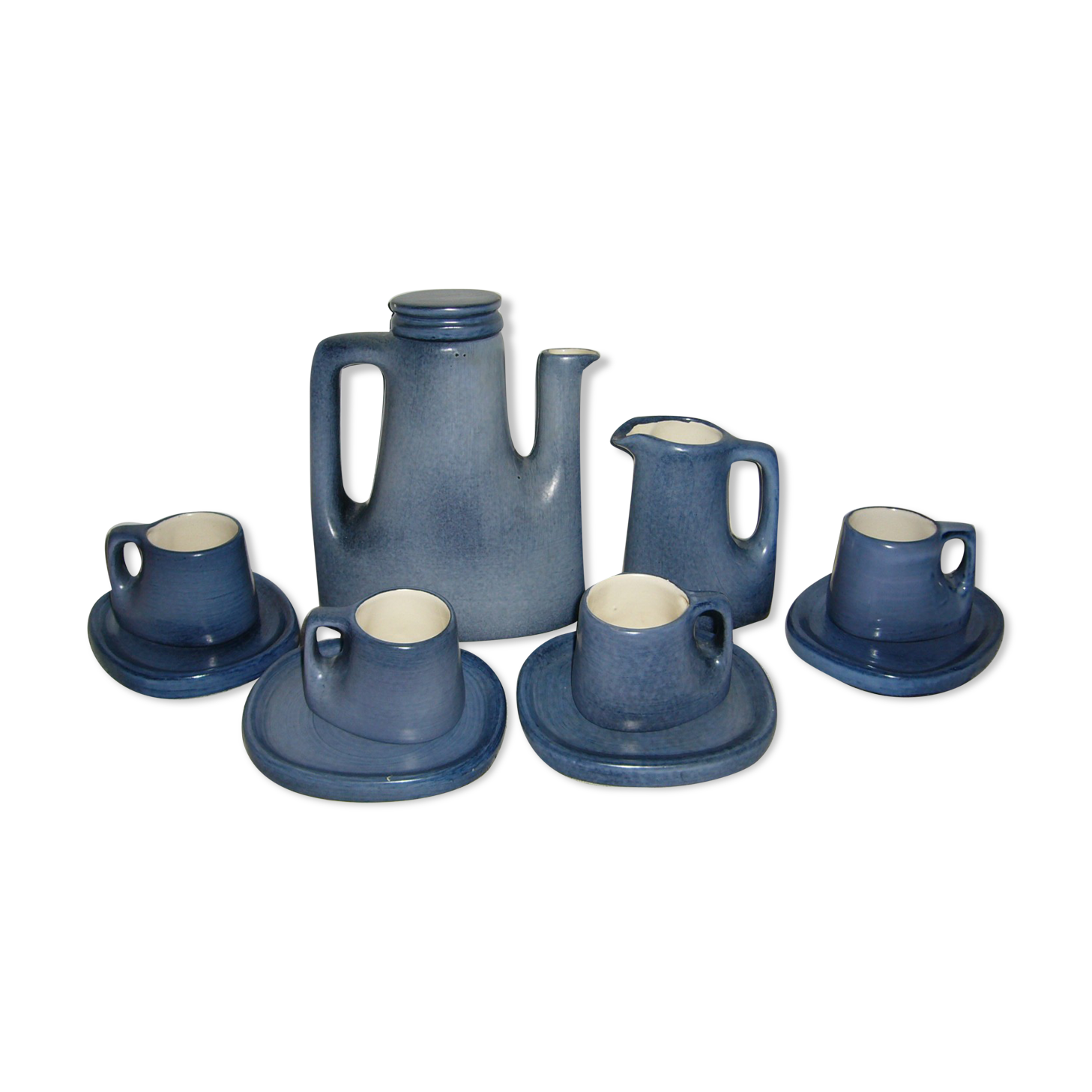 Vintage coffee service signed Stocker