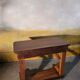 Restoration period mahogany console