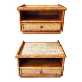 Roger Maugrion bedside tables for Roche Bobois 80s'
