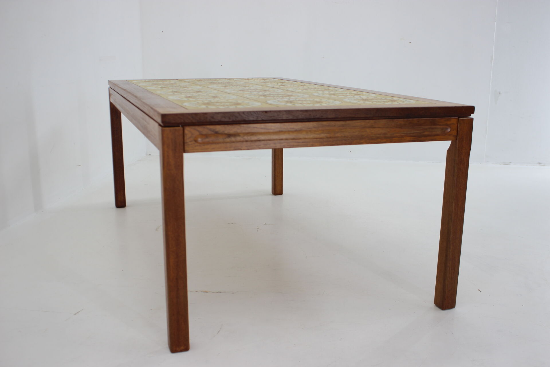 1960s palisander and tile coffee table ,denmark