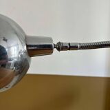 Adjustable desk lamp, chromed metal, France 1940