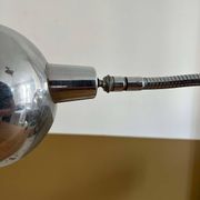 Lampe de bureau orientable, métal chromé, France 1940