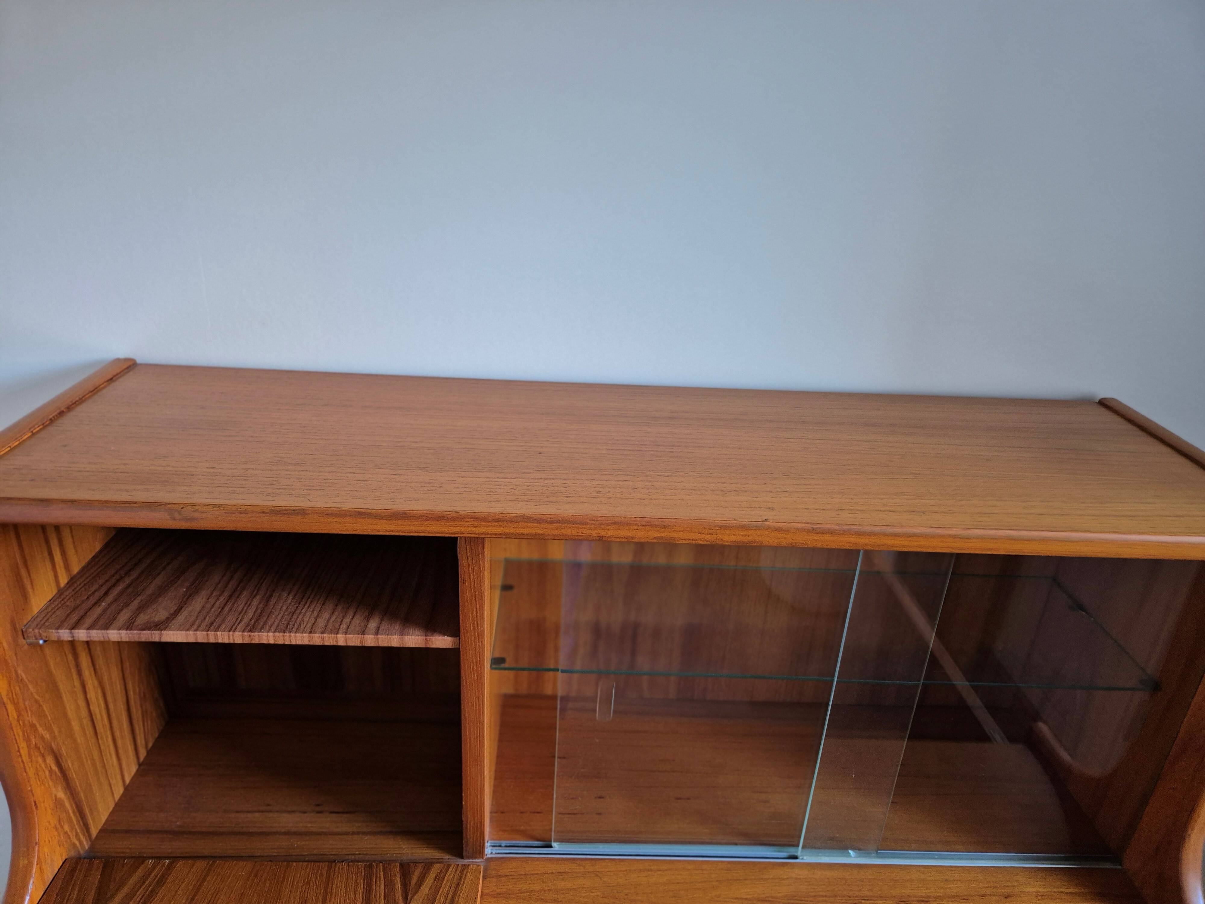 Scandinavian high buffet in teak