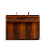 Danish midcentury pianette by Louis Zwicki in rosewood, 1950s
