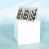 Vintage 1960s metal magazine rack, storage for single LPs.