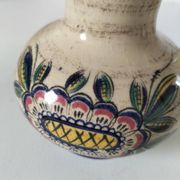 Earthenware pitcher with rustic floral decoration – 1950s-1970s