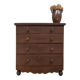 Large antique English chest of drawers (renovated)