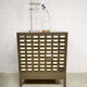 Vintage metal Industrial file cabinet chest of drawers Addressograph