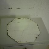 Hexagonal vintage mirror 30 x 30 cm
