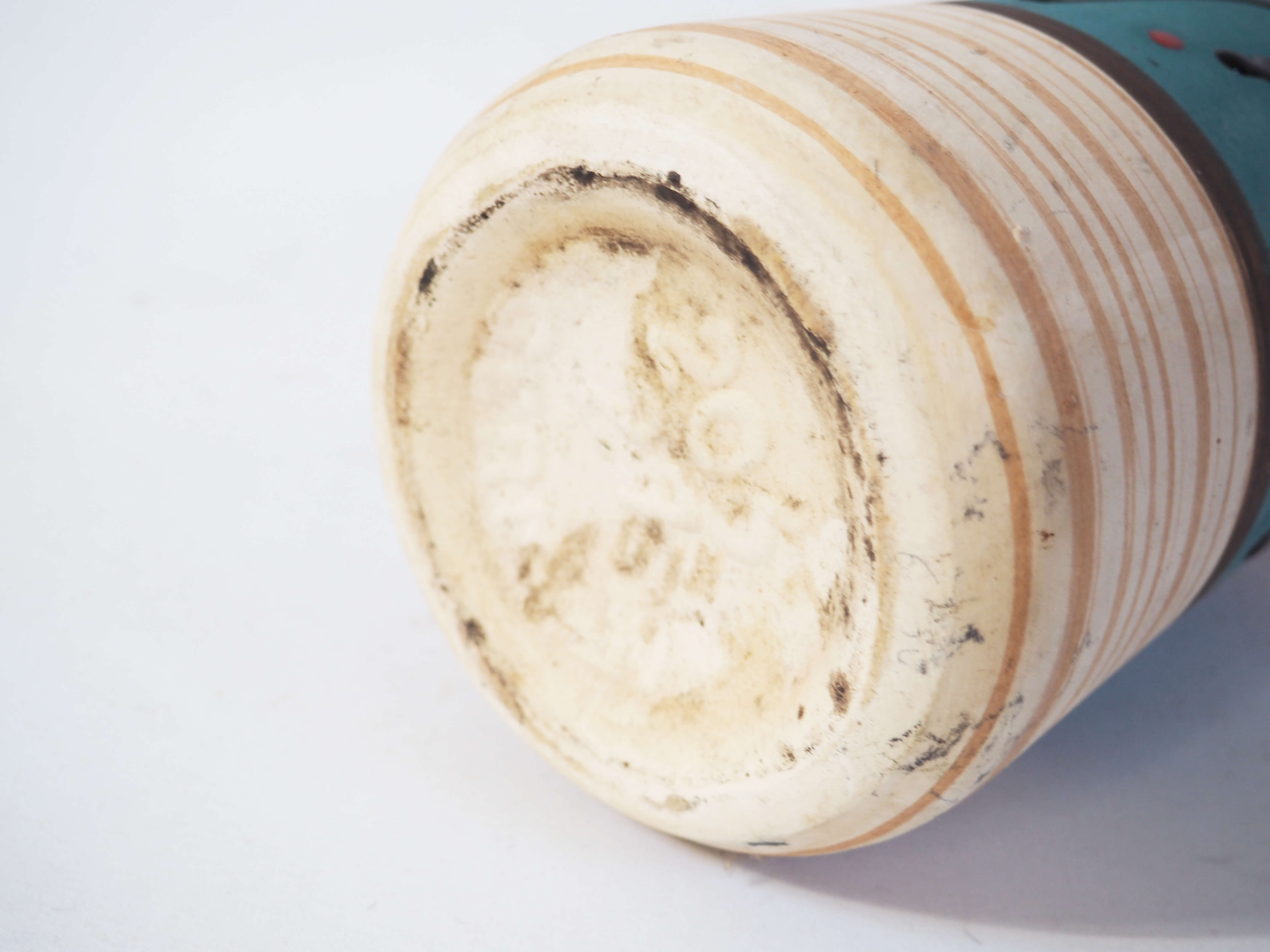 West Germany blue vase