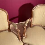 Paire de fauteuils baroque