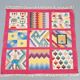 Vintage Abstract Kilim Wall Hanging Rug, 1960s