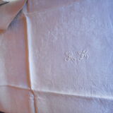 Damask napkins monograms