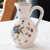 Large hand painted Saint Clement pitcher