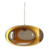 Suspension UFO Space Age yellow by Luigi Colani for Massiv, Belgium, 1970