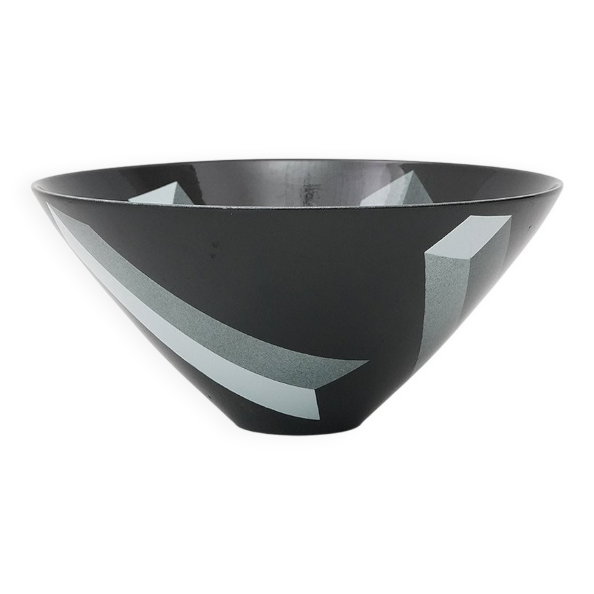 Atlantis plate in ceramic by Rolf Sinnemark for Rorstrand, 1980s