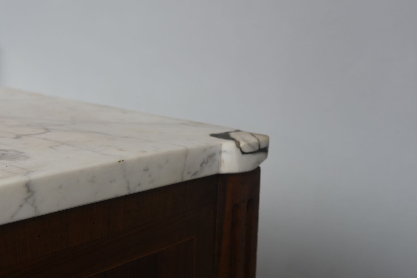 18th-century mahogany door secretary