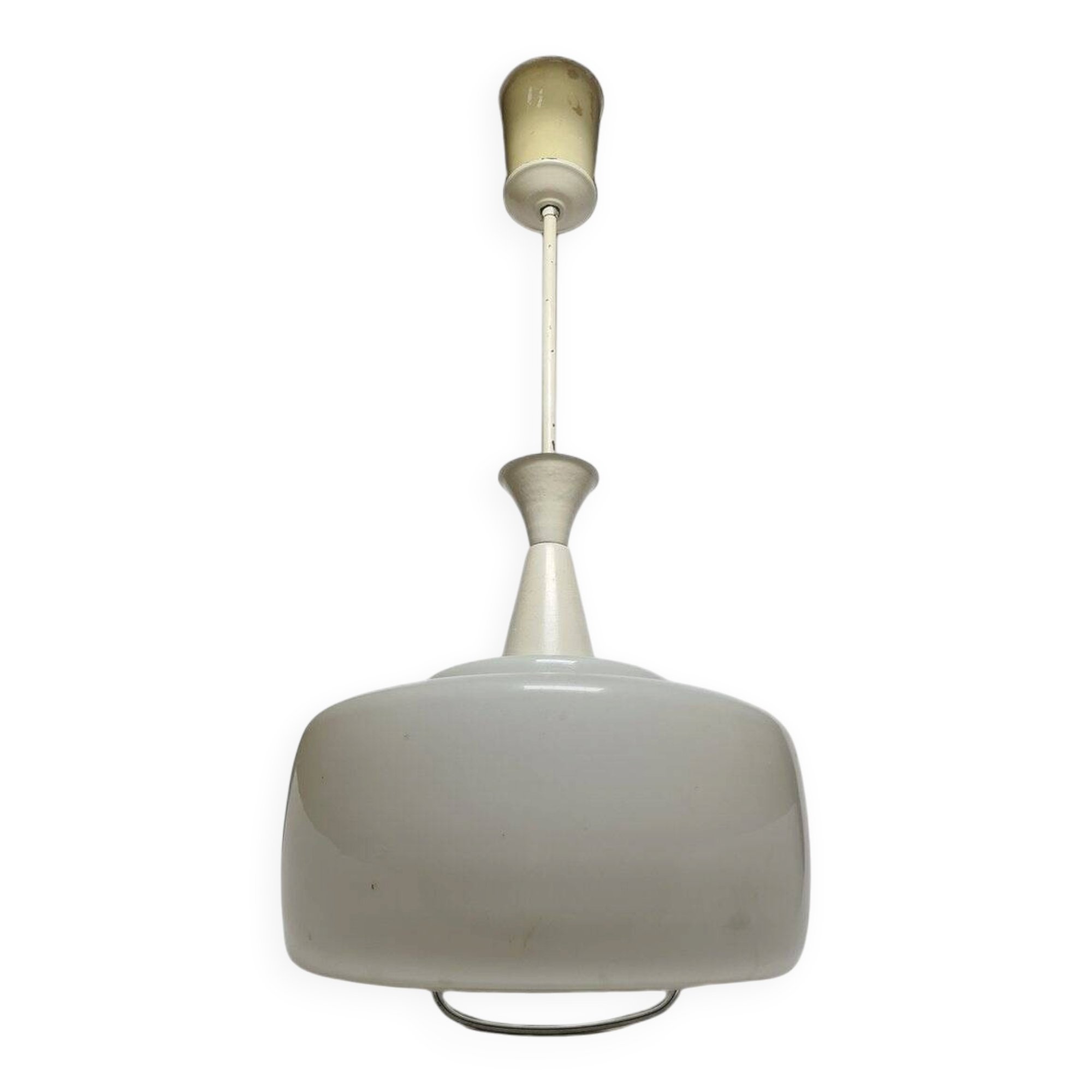 Vintage pendant lamp in glass, Germany, 1960s