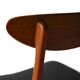 Quatre chaises danoises vintage en teck par Farstrup