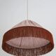 Beautiful suspension — earth stripes, bohemian fringes