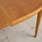 Table extensible en chêne par Skovmand & Andersen, Danemark, années 60