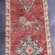 Neutral Boujad Moroccan rug - 313 x 88 cm