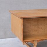 Oak danish mid-century desk