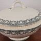 Iron earth tureen ec Salins, Louis XVI garlands