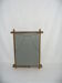 Miroir en bambou des années 40 - 50