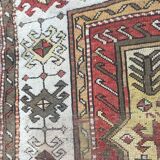 Tapis ancien Turc Kazak fait main 199x334 cm
