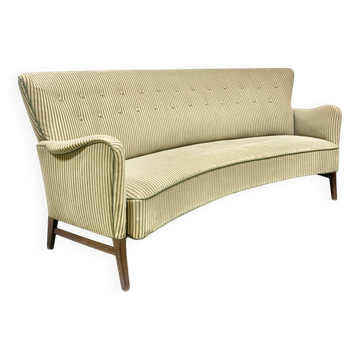 Danish Boomerang Sofa 1940s by Hvidt
