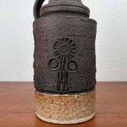 Mid-century Danish studio ceramic vase from the 1960s.
