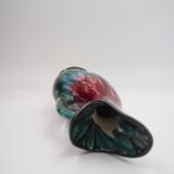Longwy Tourmaline Vase with Handle