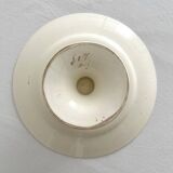 Low polychrome ironstone compote dish "Poppy" KG Lunéville