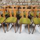 Lot  8 chaises bistrot 1970"