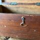 Antique wooden box