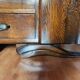 Oak art deco chest of drawers