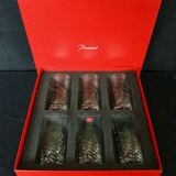 Set of 6 glasses Baccarat and Arik Levy