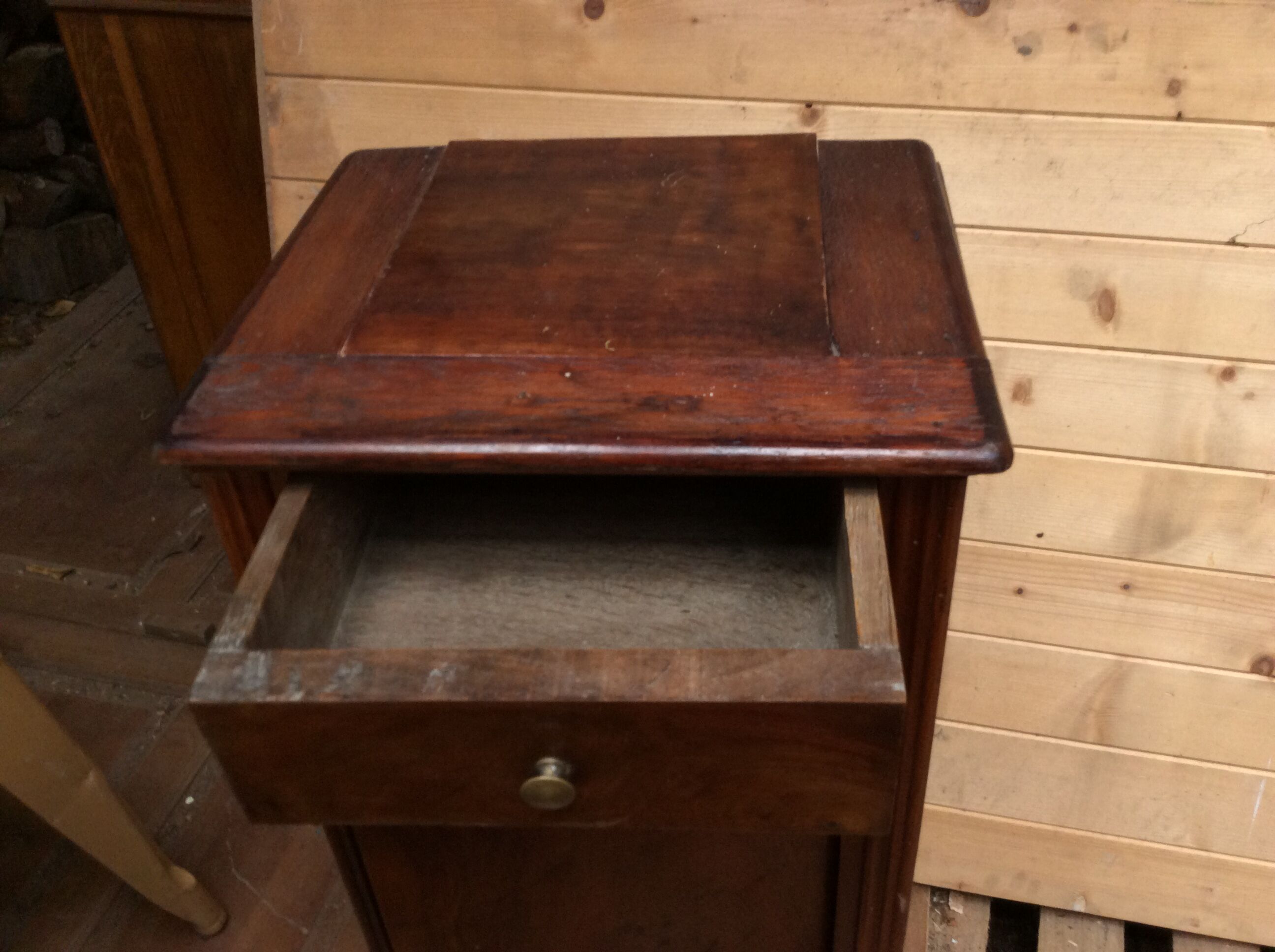 Bedside table Louis Philippe style