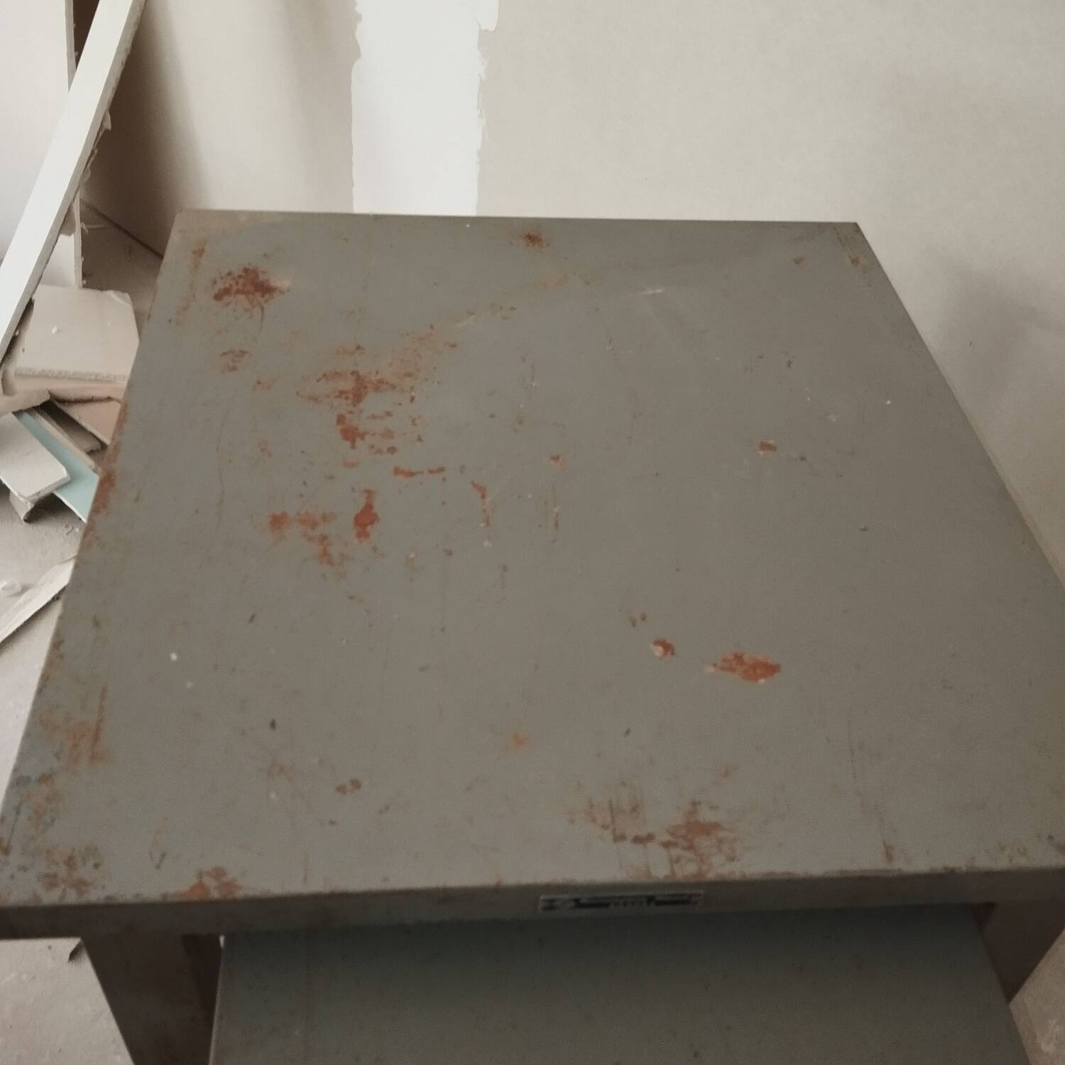 Remington Rand Kardex Industrial Desk Side Table