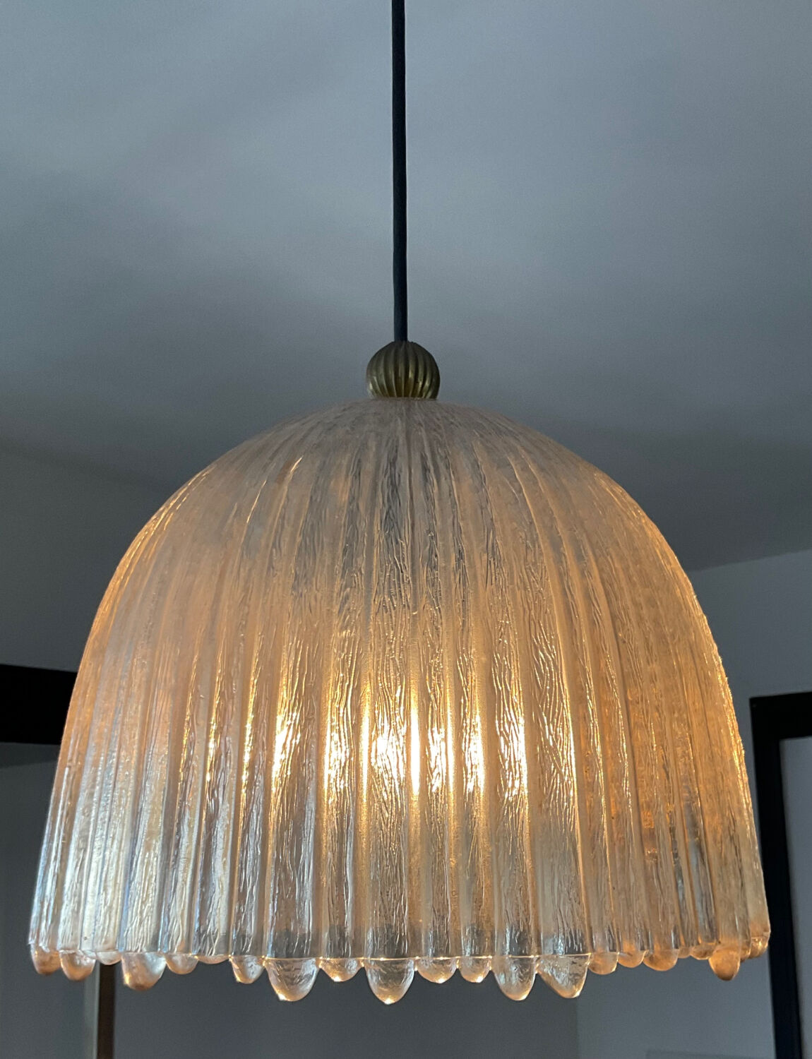 Suspension vintage Peill & Putzler des années 70