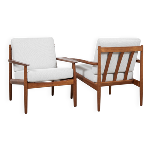 Paire de fauteuils danois - arne
