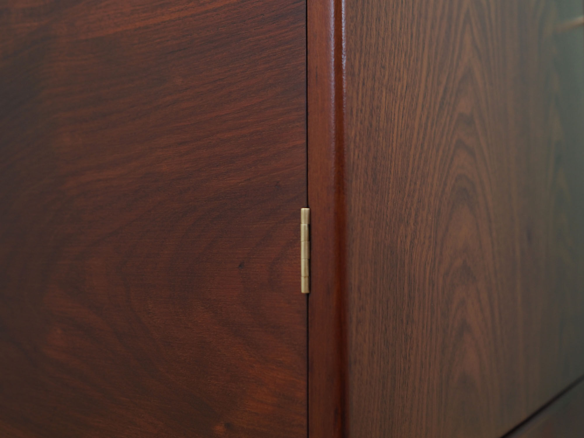 Mahogany wardrobe, Danish design, 1970s, production: Denmark