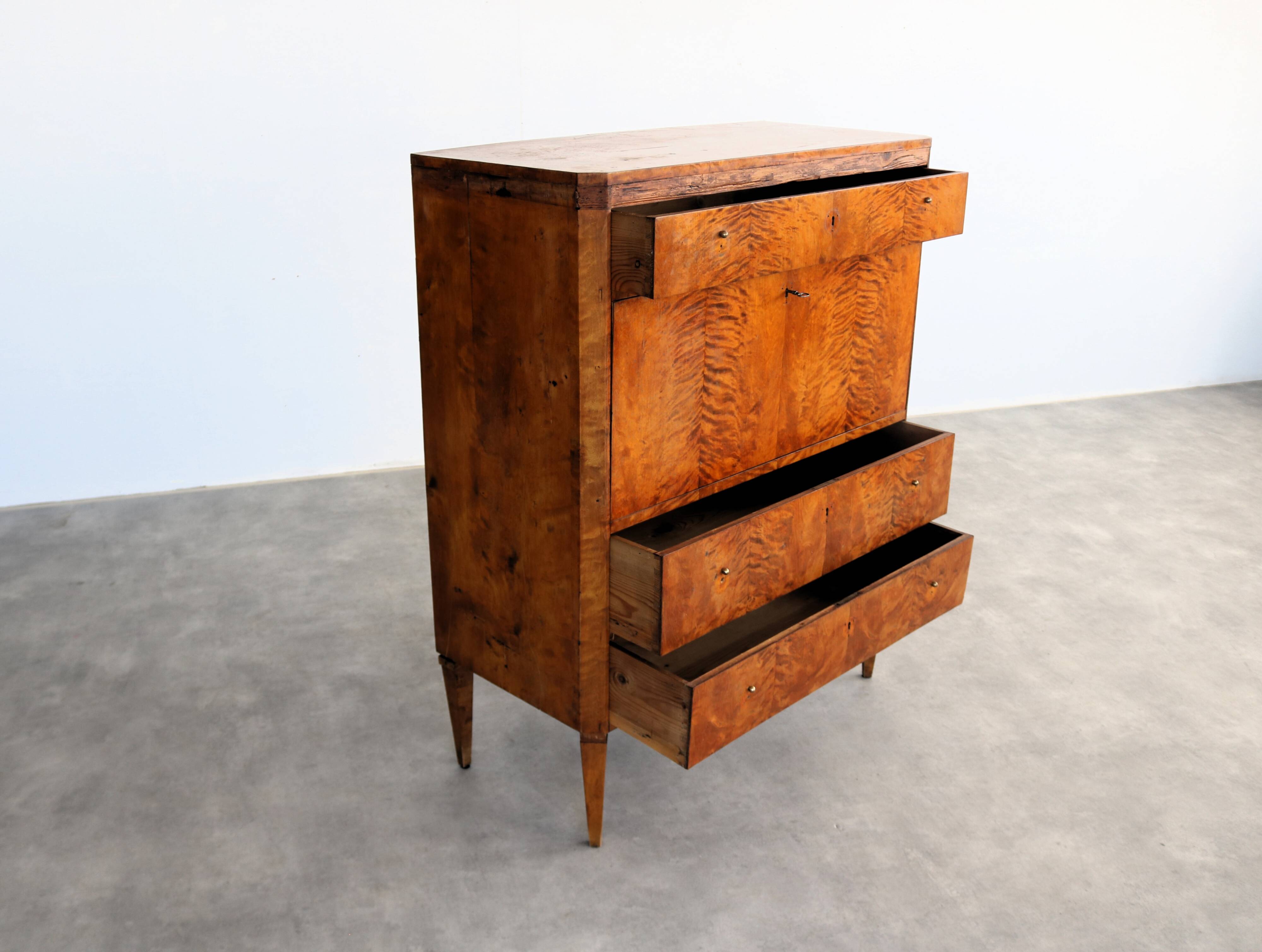 Vintage secretary | chest of drawers | desk