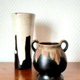 Set of vintage ceramics Denbac art deco